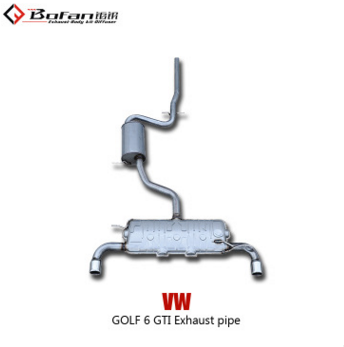 高爾夫6升級改裝R20款/GTI款排氣，原廠靜音與原廠一致的聲線