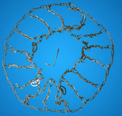 專業(yè)經(jīng)銷 輪胎防滑鏈鋼鏈 加粗加密轎車防滑鏈 兩條裝