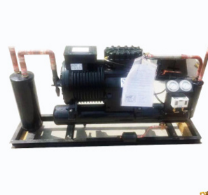 熱銷高品質多種型號10kw170kg谷輪制冷中低溫水冷定排壓縮機組