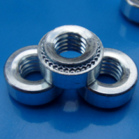 【廠家】機(jī)箱機(jī)柜碳鋼鍍鋅壓鉚螺母S-M3M4M5M6 庫存齊全 可訂做