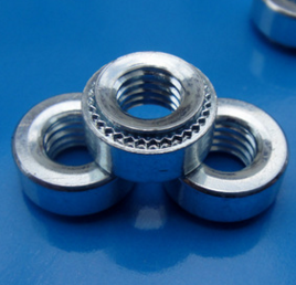 【廠家】機(jī)箱機(jī)柜碳鋼鍍鋅壓鉚螺母S-M3M4M5M6 庫存齊全 可訂做