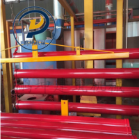 鵬坤地泵直管DN125*6*3000質(zhì)保3.5萬方 無縫砼泵混凝土泵管