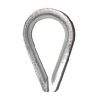 森寧 廠家直銷(xiāo) 6mm-50mm雞心環(huán) 鋼絲繩套環(huán) 鍍鋅