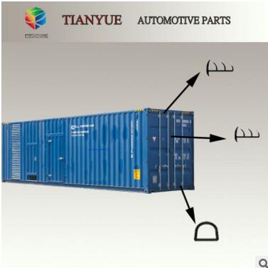供應集裝箱密封條，高欄車用密封條