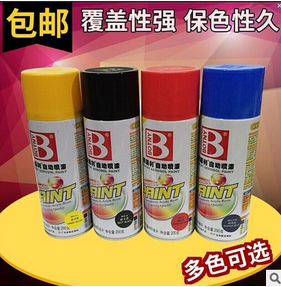 保賜利鍍鉻自動(dòng)噴漆 涂鴉金色手搖噴漆 灌裝自動(dòng)噴漆家具裝飾翻新