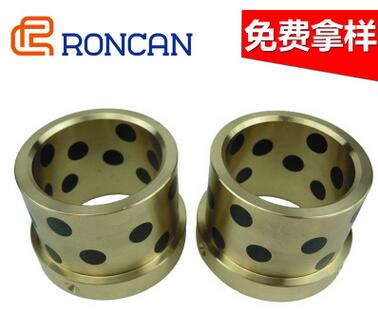 帶檔邊耐磨自潤滑軸承 法蘭精密自潤滑軸承