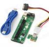 PCIE 1X轉(zhuǎn)16X顯卡延長(zhǎng)線 加強(qiáng)供電防燒設(shè)計(jì)