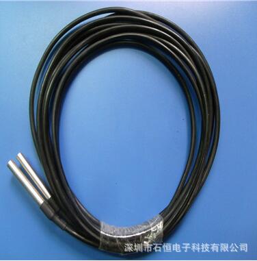 深圳生產(chǎn)廠家直供DS18B20溫度傳感器（溫度探頭）大量優(yōu)惠