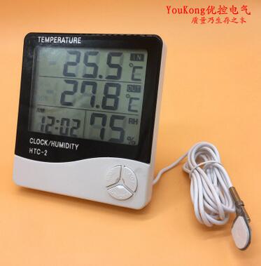 電子數(shù)顯溫濕度計 藥品陰涼柜冰箱 保溫箱水族藥店HTC-2廠家批發(fā)
