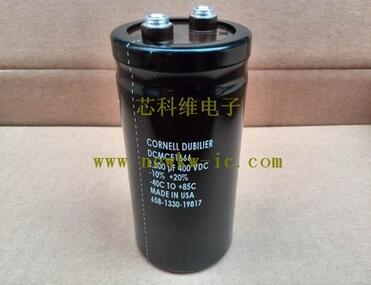 原裝CDE電解電容 2200UF 400V DCMCE1666電解電容
