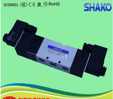 臺灣新恭SHAKO五口三位電磁閥PU530 鋁合金本體 超長壽命
