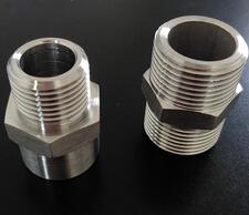 江蘇定制 BGJ汽配機(jī)械不銹鋼管接頭 高質(zhì)量對(duì)絲接頭 螺絲接頭