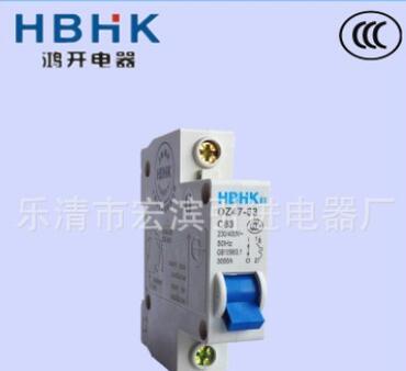 廠家批發(fā) DZ47-63 小型斷路器 低壓漏電斷路器 空氣開關(guān) 3A-16A