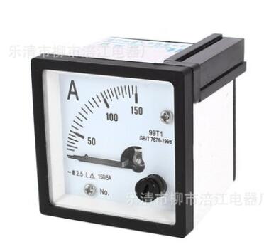 生產(chǎn)交流電流表99T1-5A 10A 20A 30A 50A規(guī)格齊全 48*48mm