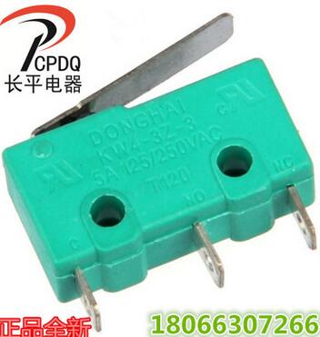 供應(yīng)UL認(rèn)證東海牌銀點(diǎn)帶背條小型三腳微動(dòng)開關(guān)KW4-3Z-3 200只一盒