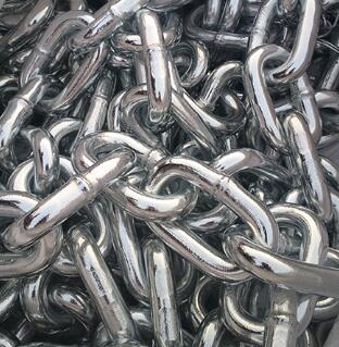 廠家直銷 G80高強(qiáng)度起重吊裝鏈條 手拉葫蘆鏈條 河道護(hù)欄鏈條
