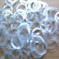 密封塑料墊圈墊片新款PVC材質(zhì)透明M46M8M10螺絲平墊圈塑料膠墊