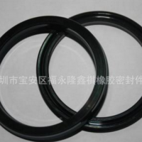 供應(yīng)U型密封圈 黑色丁腈橡膠 耐油密封圈（圖）