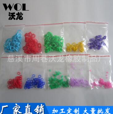 裝飾用硅膠彩色O型圈密封圈工廠 硅膠密封圈 食品級(jí)