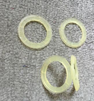 廠家批發(fā) 透明薄型氣缸緩沖墊 聚氨酯緩沖防撞墊片 緩沖密封件