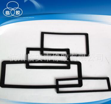 黑色耐酸堿橡膠密封墊 耐老化橡膠密封墊密封條 橡膠密封件定做