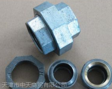 供應(yīng)TFF美標(biāo)出口瑪鋼管件---由壬