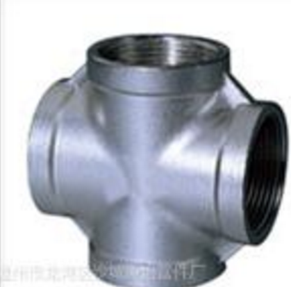 201材質不銹鋼螺紋四通4分dn15口徑