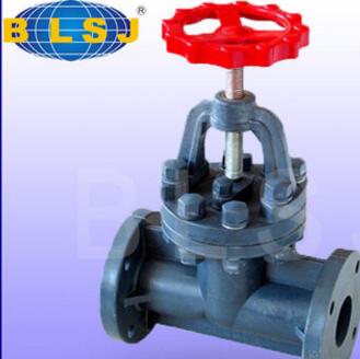 供應(yīng)FRPP塑料法蘭截止閥J41F-6S(圖)