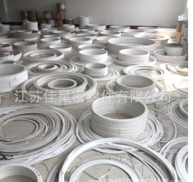 專業(yè)定制 軟乙烯絕緣四氟墊片 膨體四氟包覆墊片