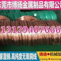 進(jìn)口抗高溫?zé)o氧銅絲，TU2環(huán)保無氧銅棒