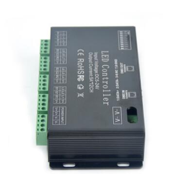 DMX恒壓解碼器12通道 12CH DMX控制多通道DMX控制器DMX解碼器現(xiàn)貨