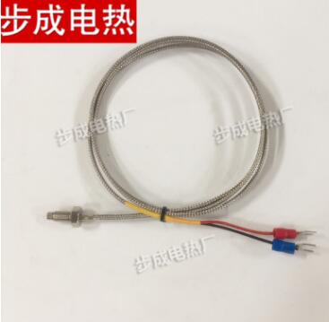 進口屏蔽線 K型/E型 螺釘式熱電偶，螺紋M6 M8 溫度傳感器