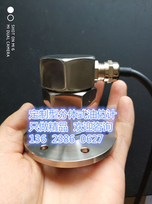 定制電容式液位傳感器，工業(yè)油位傳感器，定制油位變送器8061