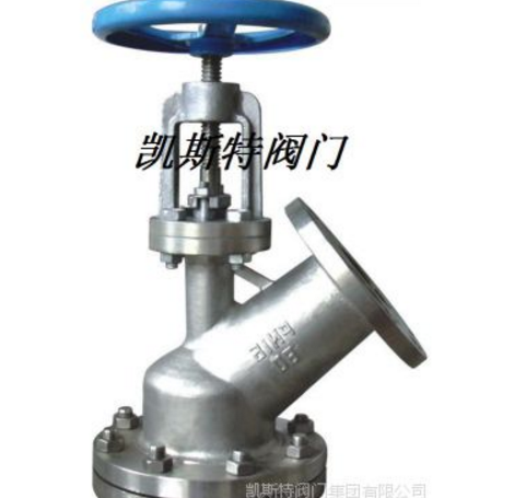 供應凱斯特品牌，不銹鋼法蘭手動式二通放料閥