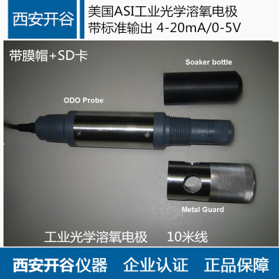 美國ASI 工業(yè)熒光發(fā)溶解氧傳感器 輸出4-20mA或者0-5V
