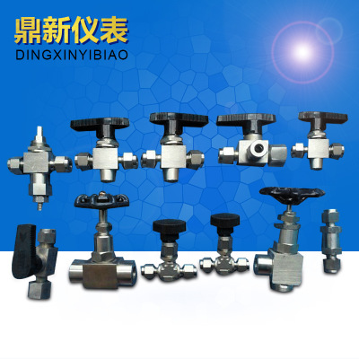 廠家直銷 304卡套儀表閥門 不銹鋼壓力表針型閥
