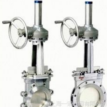 供應(yīng)不銹鋼P(yáng)Z543X傘齒輪刀型閘閥法蘭刀閥