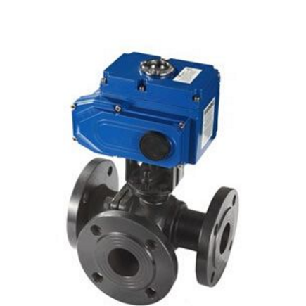 Q944F電動L型三通球閥