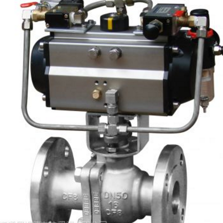 O型氣動切斷閥活塞切斷閥角行程O型切斷球閥