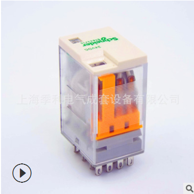 施耐德 RXM4LB2BD DC24V插拔式小型中間繼電器 4副觸點(diǎn)原裝