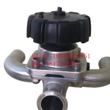 衛(wèi)生級隔膜閥HY快裝U型三通隔膜閥，雙層隔膜閥優(yōu)質(zhì)產(chǎn)品