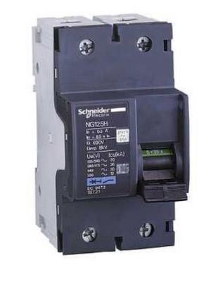 代理施耐德斷路器NG125H C 20A 2P 18716空氣開(kāi)關(guān)原裝正品