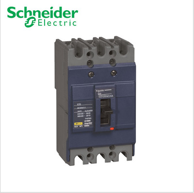 施耐德塑殼斷路器 EZD100M3100MAN EZD100 35kA 3P