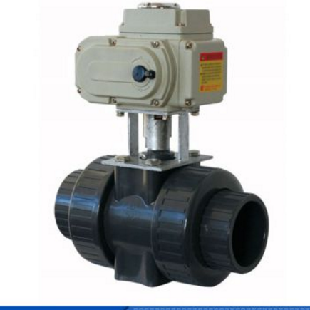 索托牌 常規(guī)型電動(dòng)塑料球閥 Q911F-10S DN25 UPVC塑料球閥