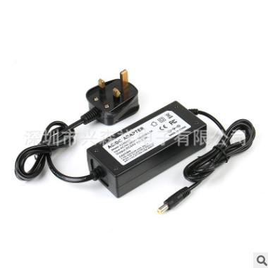 24V2A英規(guī)雙線電源適配器48w兩邊出線燈帶燈條電源24v延長線電源