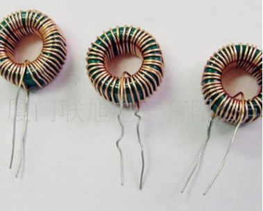 廠家直銷 20*10*10環(huán)形電感 多層平繞式插件電感 鐵氧體磁芯濾波