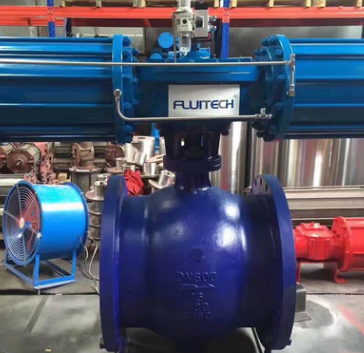 固定氣動(dòng)法蘭球閥定制 硬密封直通法蘭廠家 不銹鋼高壓偏心半球閥