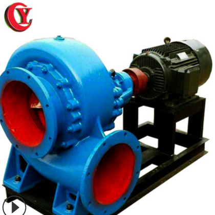 8寸200HW臥式大流量農(nóng)業(yè)灌溉排澇混流離心泵柴油機電機池塘泵