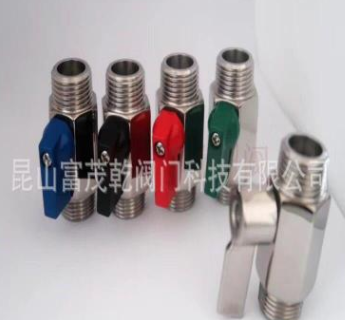 廠家直銷 304 316 不銹鋼絲口高溫迷你球閥