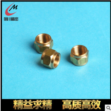 廠家批發(fā)非標(biāo)不銹鋼螺母 碳鋼鎖緊螺母加工定制內(nèi)六角螺母銅螺母